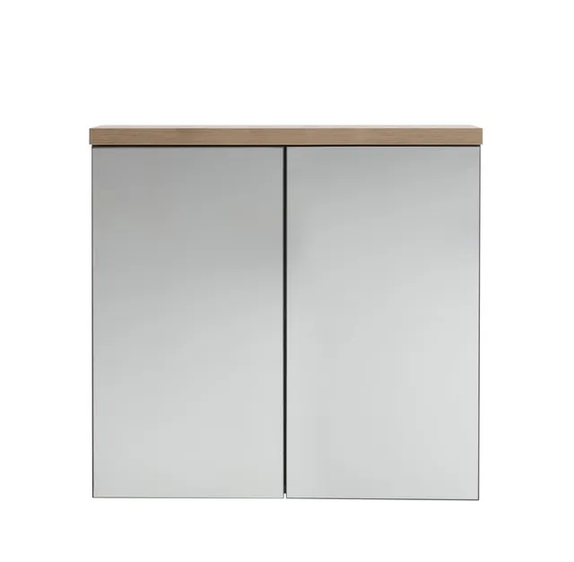 Composad Mundi specchiera bagno 2 ante specchio grigio