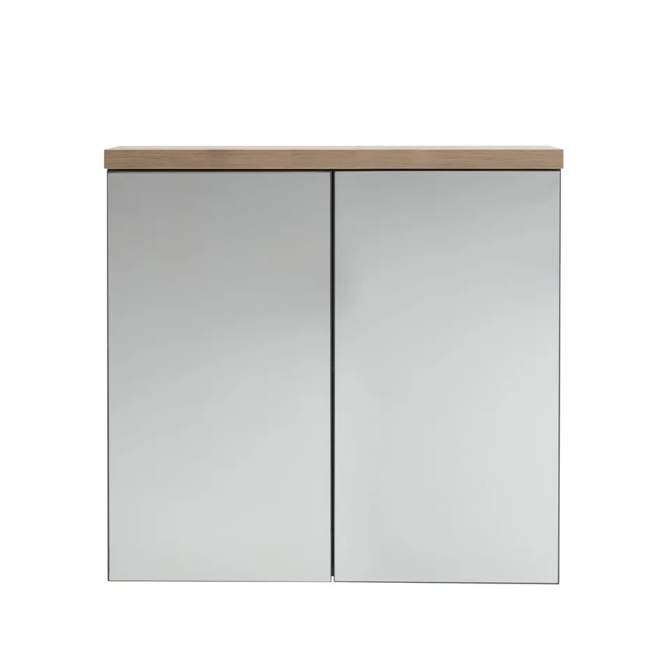 Composad Mundi specchiera bagno 2 ante specchio grigio