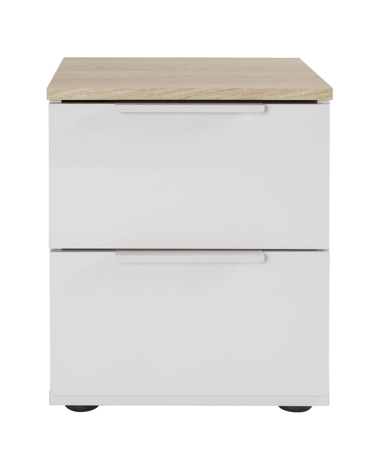 Composad Macchiato Teen Comodino 2 Cassetti Rovere Chiaro