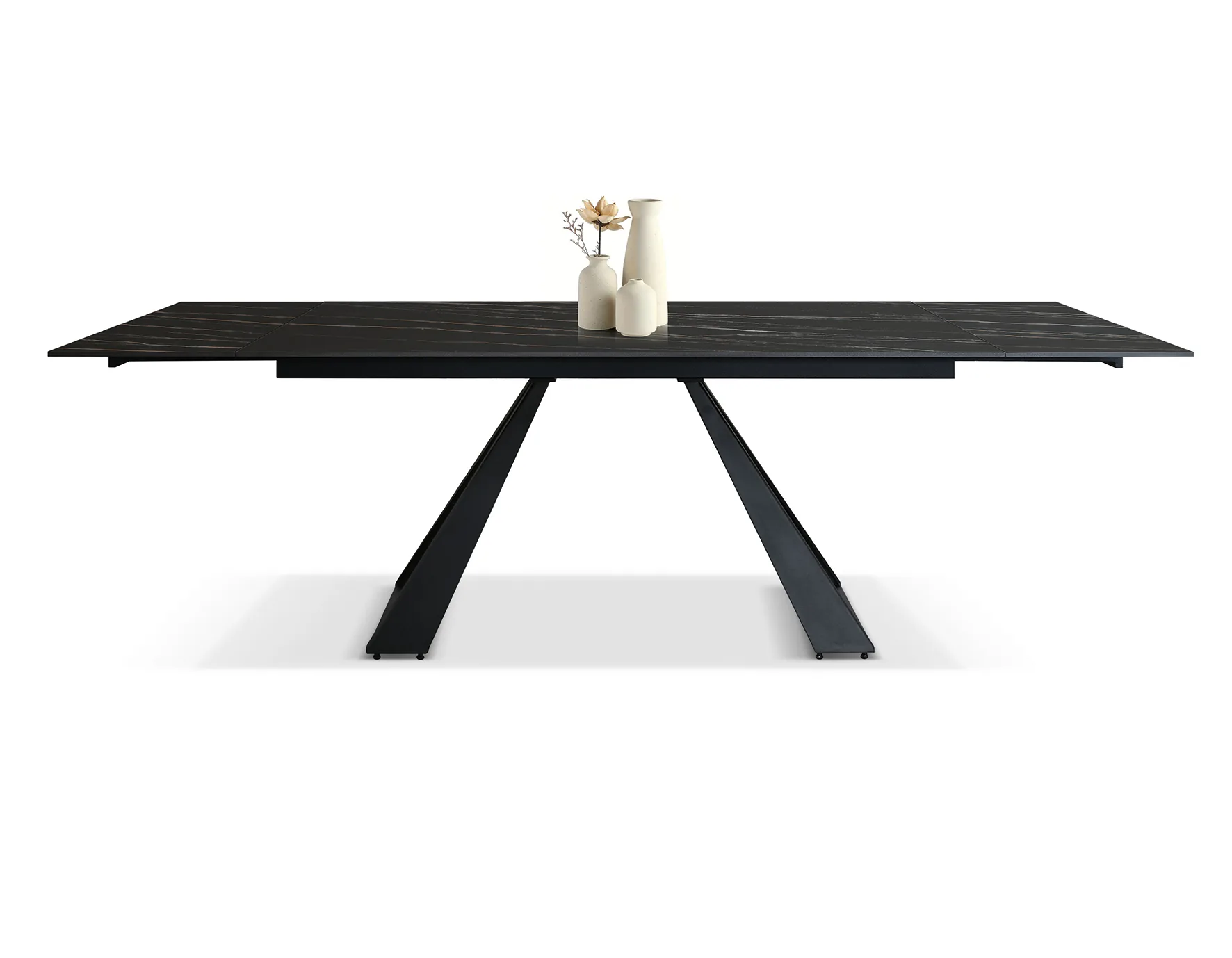 Epocantica Adriano 160-240 Tavolo Allungabile Ceramica Nero