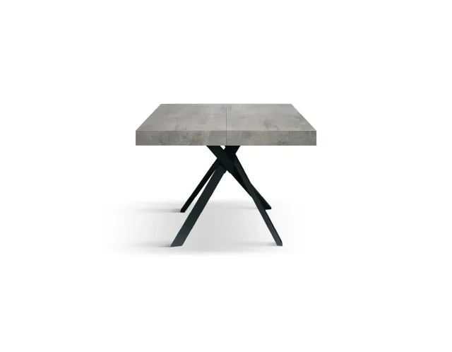 Epocantica Fulvio 95-145 Tavolo Allungabile Cemento Grigio