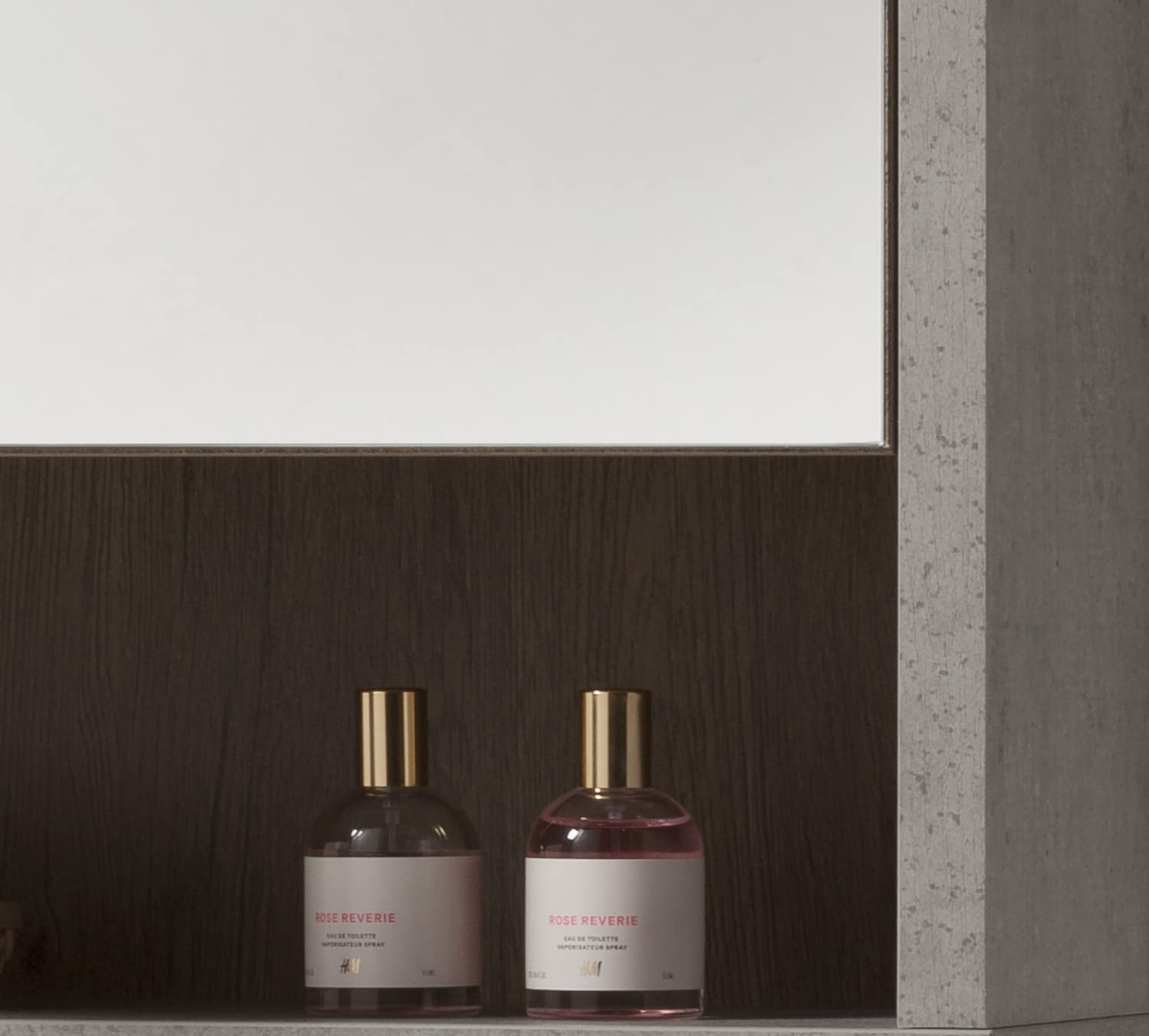 Composad Lafabrica specchiera bagno 2 ante rovere cemento