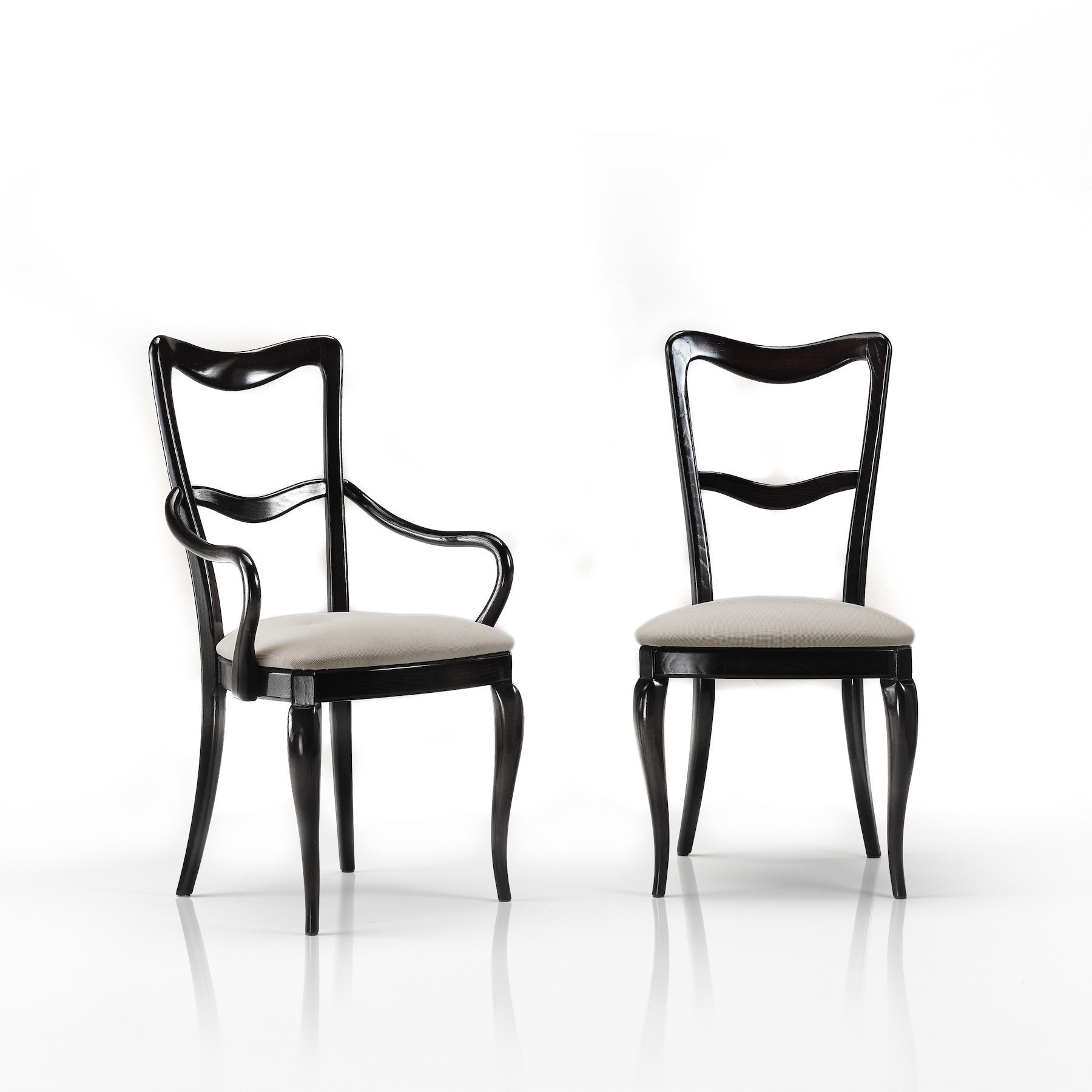 Decora MN33-MN34 sedia capotavola tessuto
