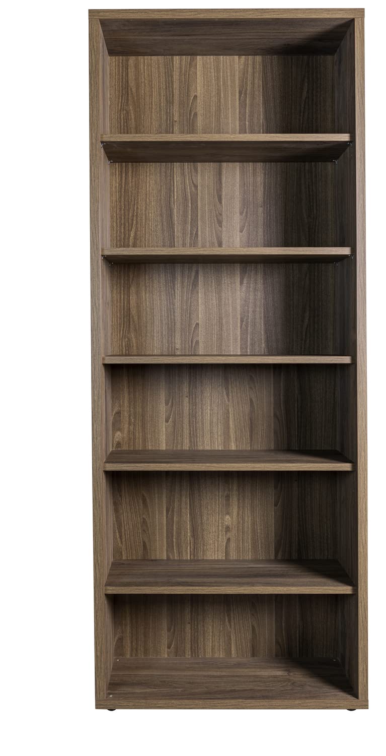 Composad Davinci Brera Libreria Alta Noce Brera 5 Ripiani