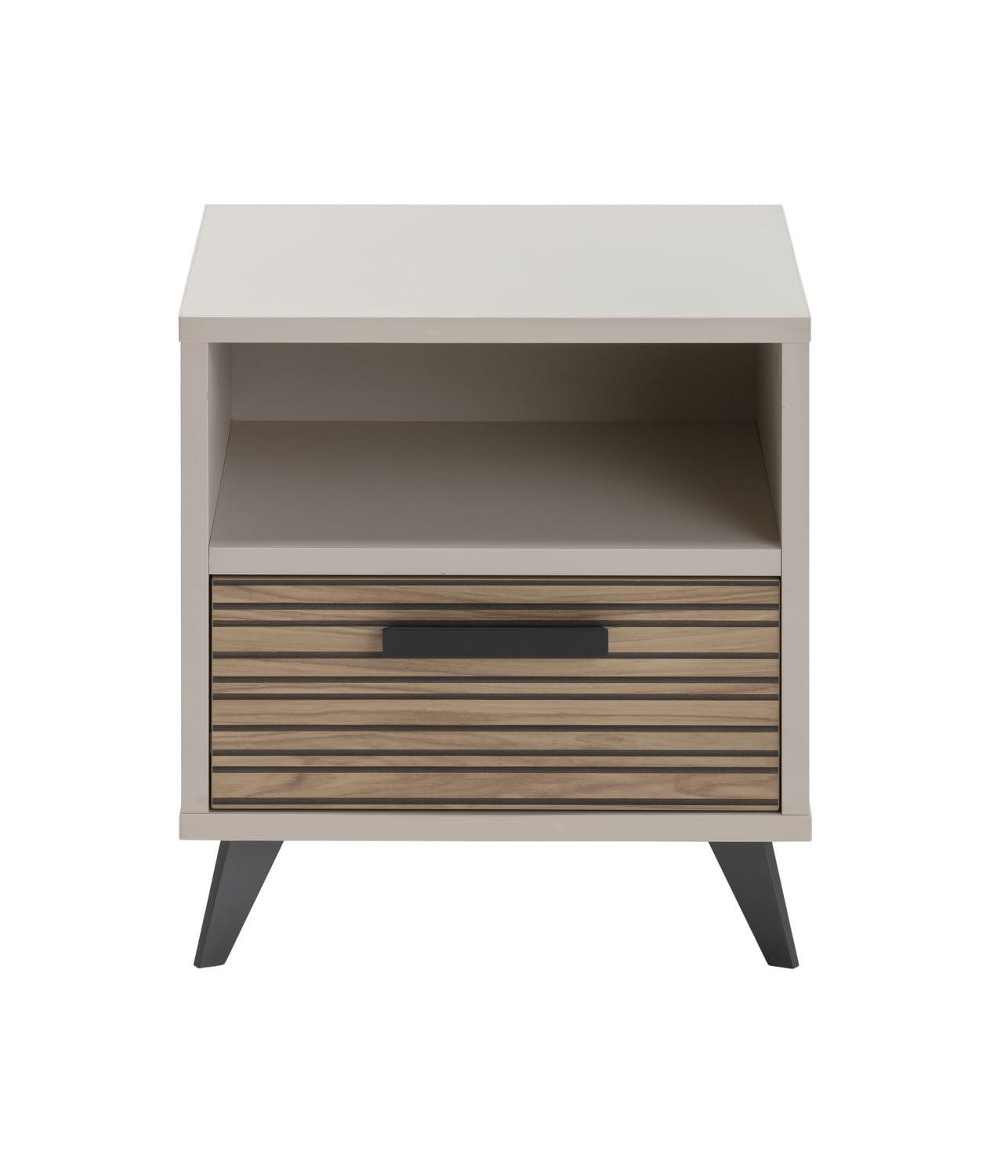 Composad Bravo comodino 1 cassetto grigio cashmere 50 cm