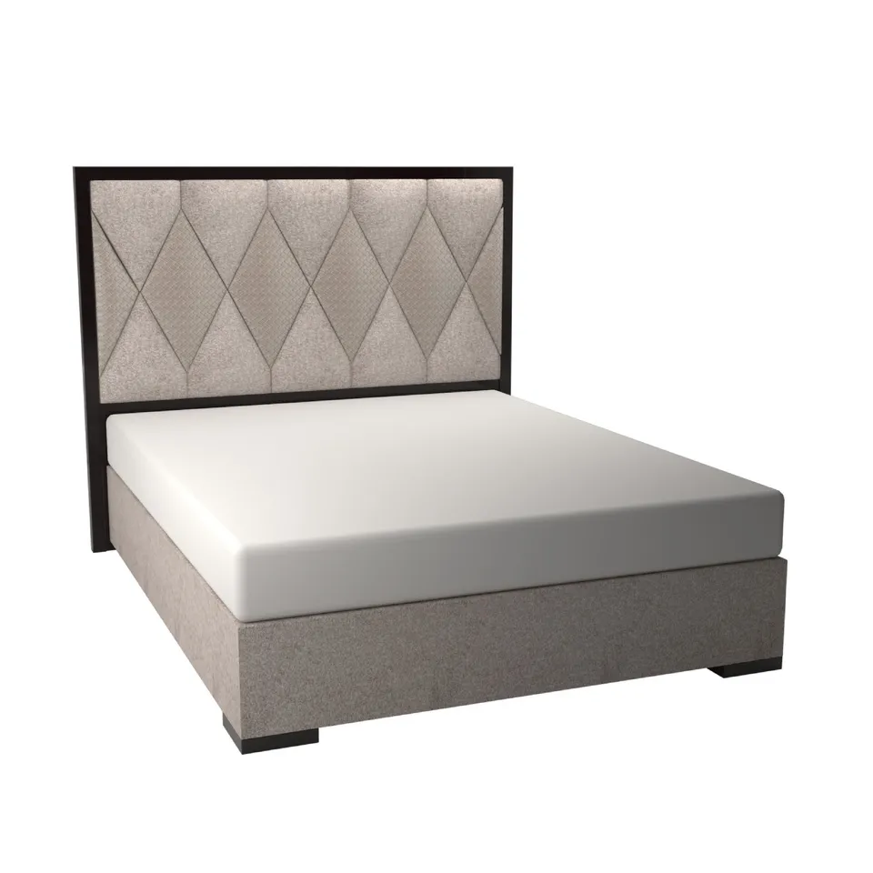 LCI Decora P0341 letto con piedini cromati
