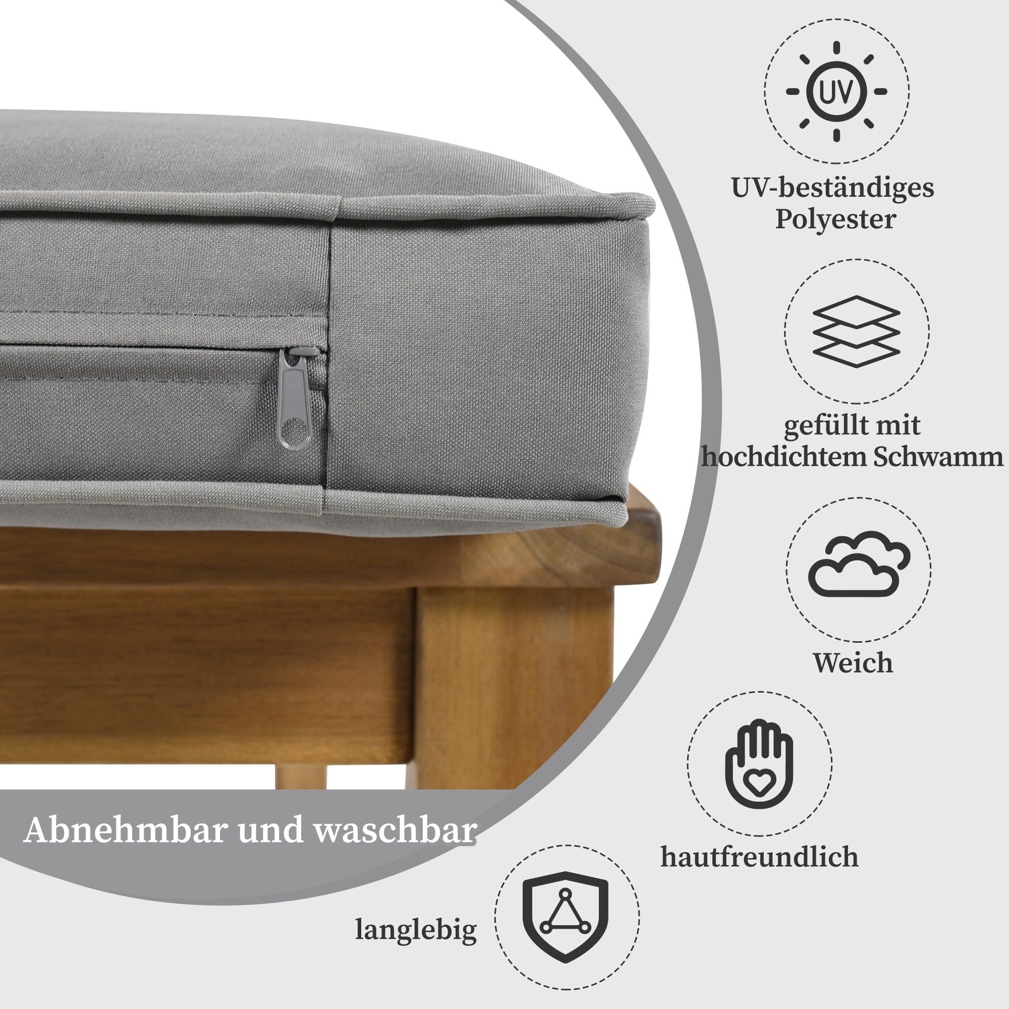 Dolamaní set giardino 8 posti rattan beige divano tavolo