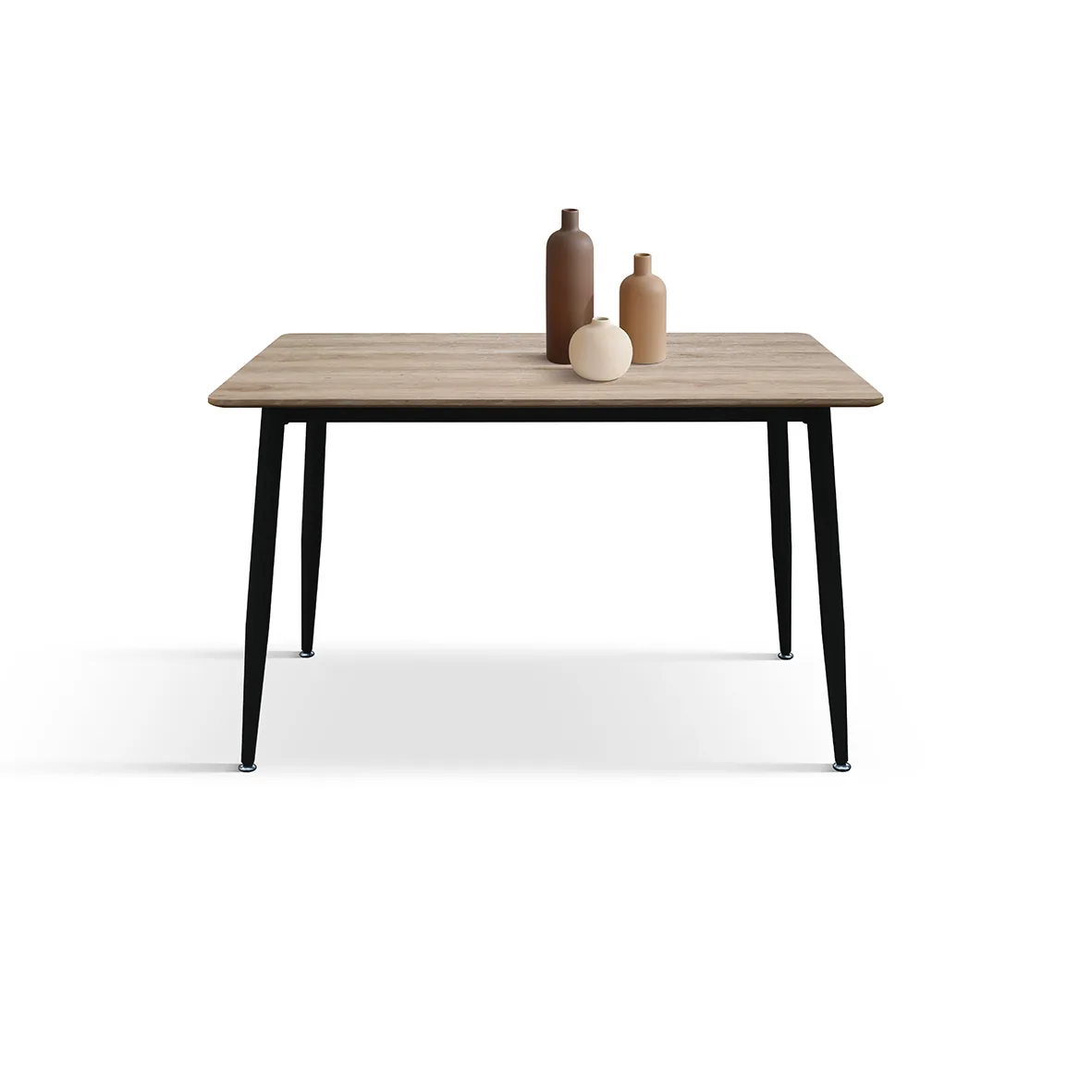 Epocantica Tavolo Fisso 120x80 Rovere Rustico Nero