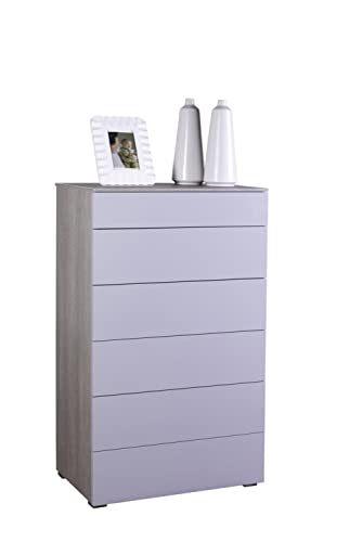 Composad Privilegio cassettiera 6 cassetti rovere grey oak