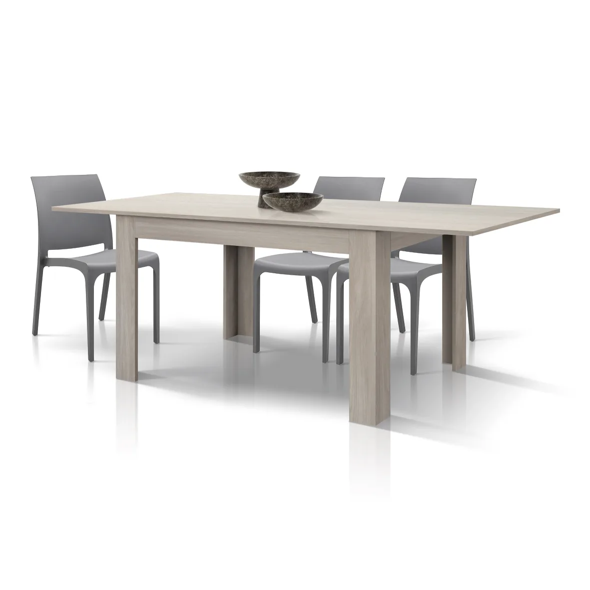 Epocantica Blandine Olmo Tavolo Allungabile 120-170 cm 8 Posti