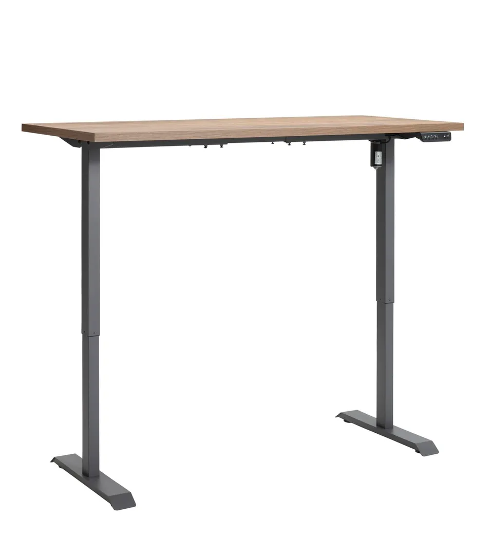 Composad Energia scrivania regolabile 150x69 noce brera grigia