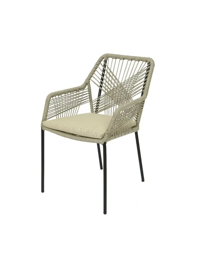 Iperbriko Siviglia sedia da giardino beige
