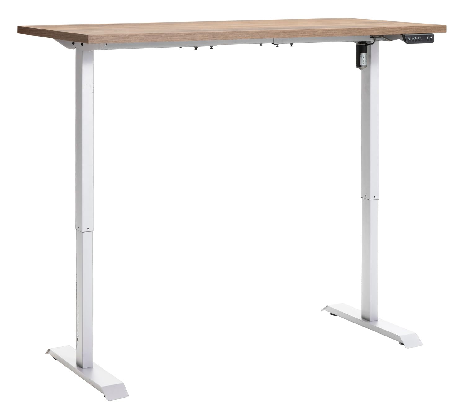 Composad Energia scrivania regolabile 150x69 noce brera elettrica