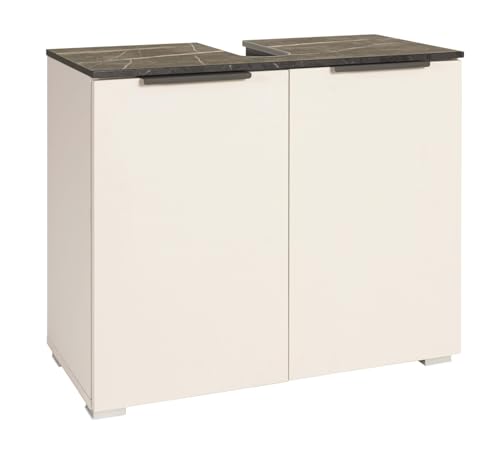 Composad Promessa Base Lavabo 2 Ante 70 cm Grigio Marmo