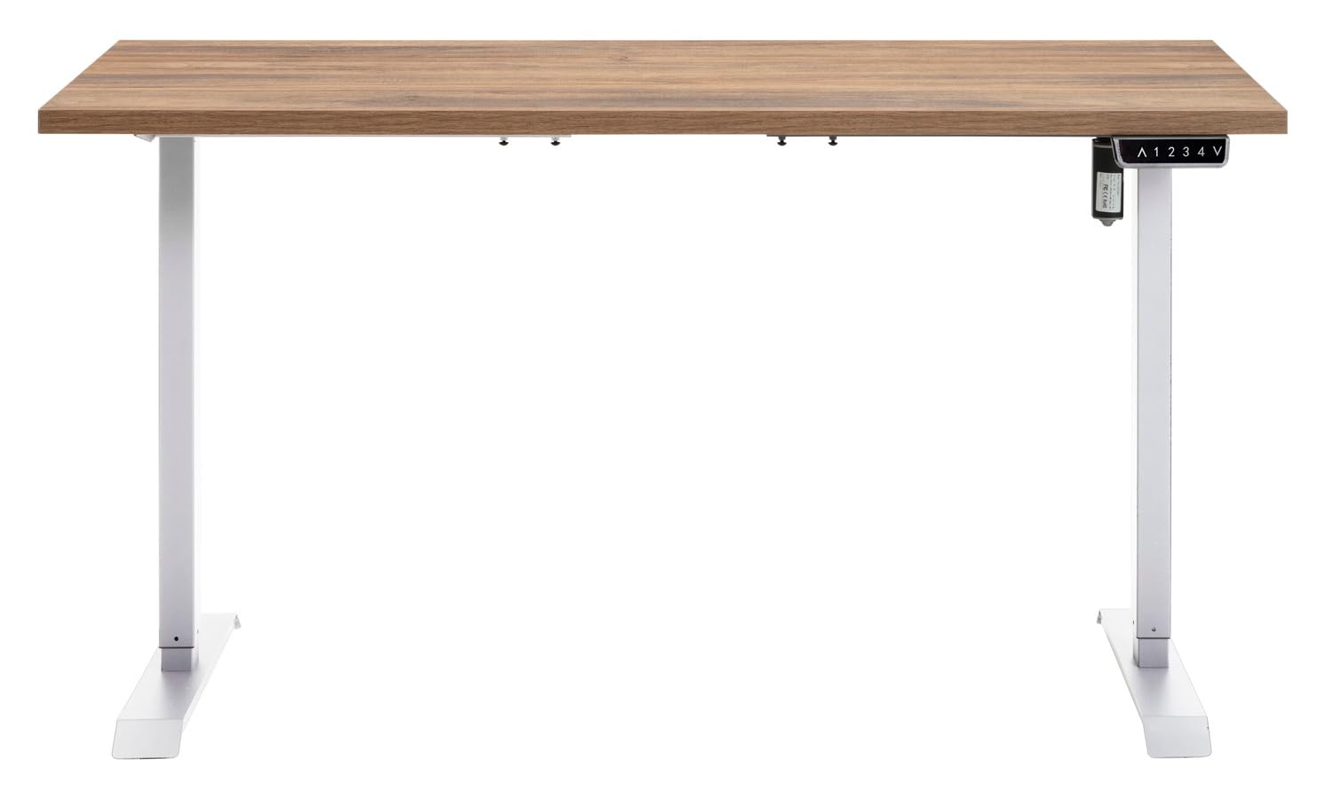 Composad Energia scrivania regolabile 150x69 noce brera elettrica