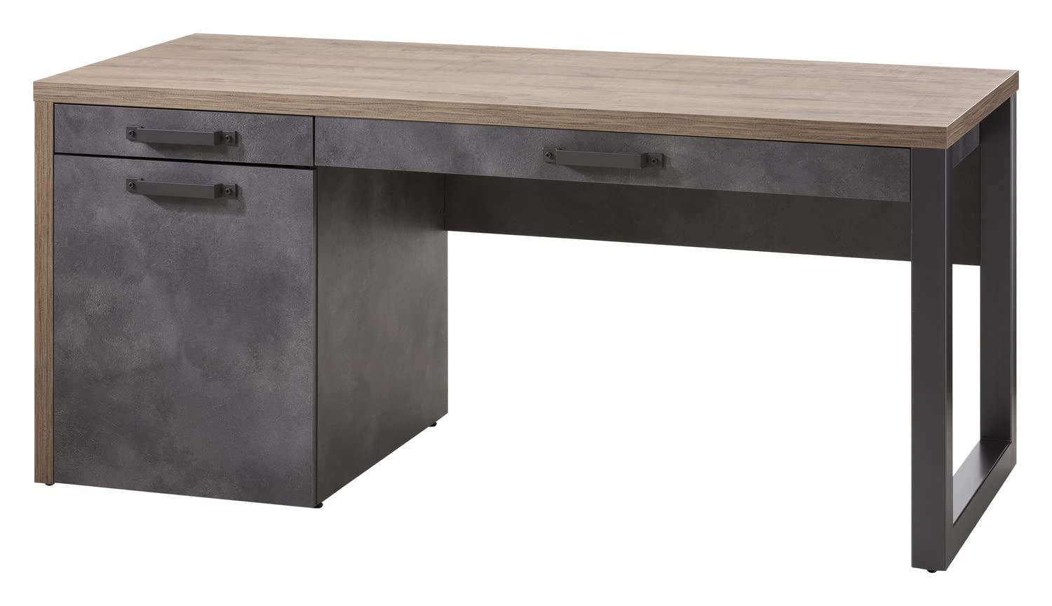 Composad Lafabrica Scrivania 170 cm Rovere Grigio Cemento industriale