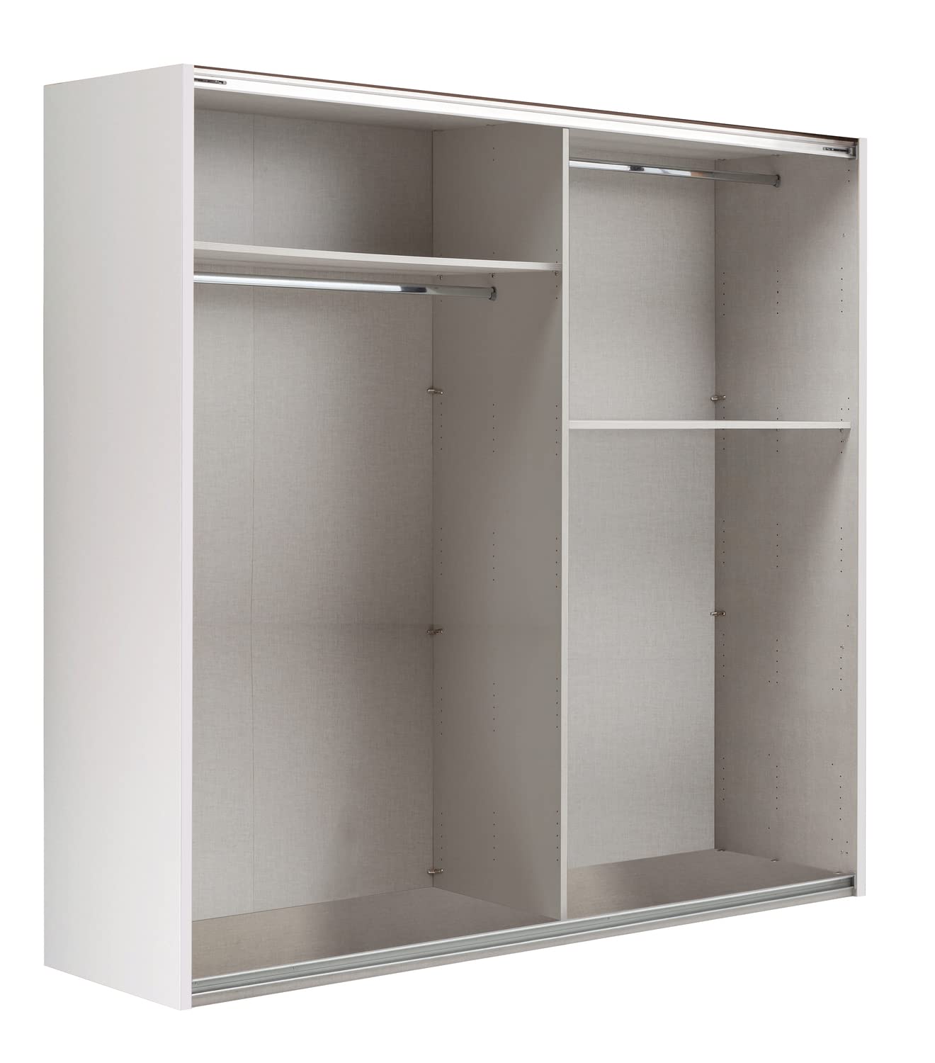 Composad Systema Armadio 2 Ante Scorrevoli 250 cm Bianco