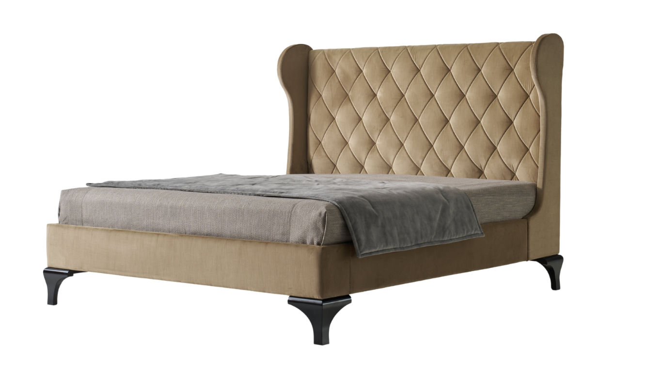 LCI Decora H302 letto imbottito in tessuto