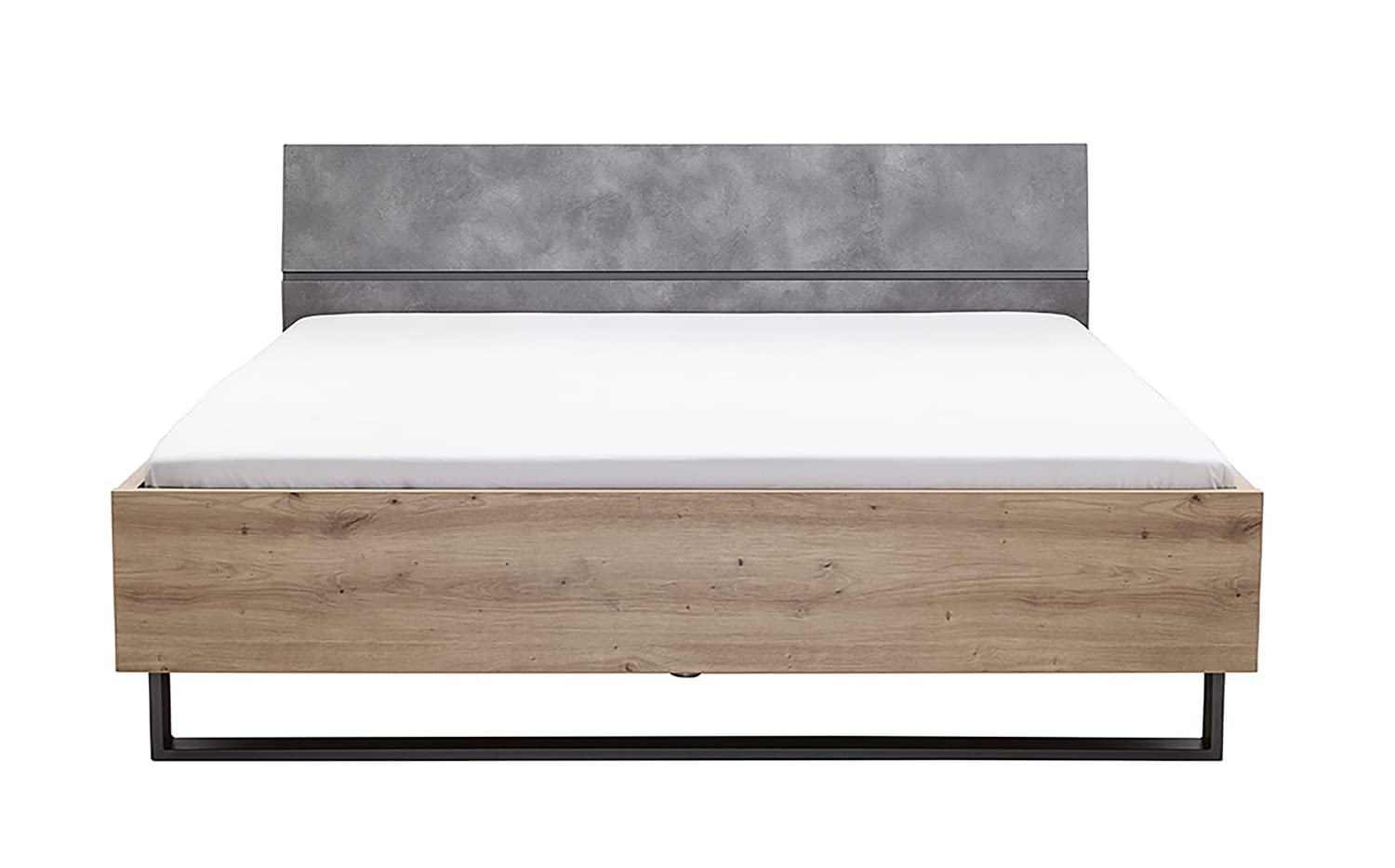 Composad Lafabrica King Size letto matrimoniale rovere miele grigio