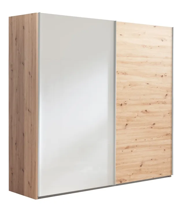 Composad Systema 250x223x67 armadio 2 ante scorrevoli rovere bianco