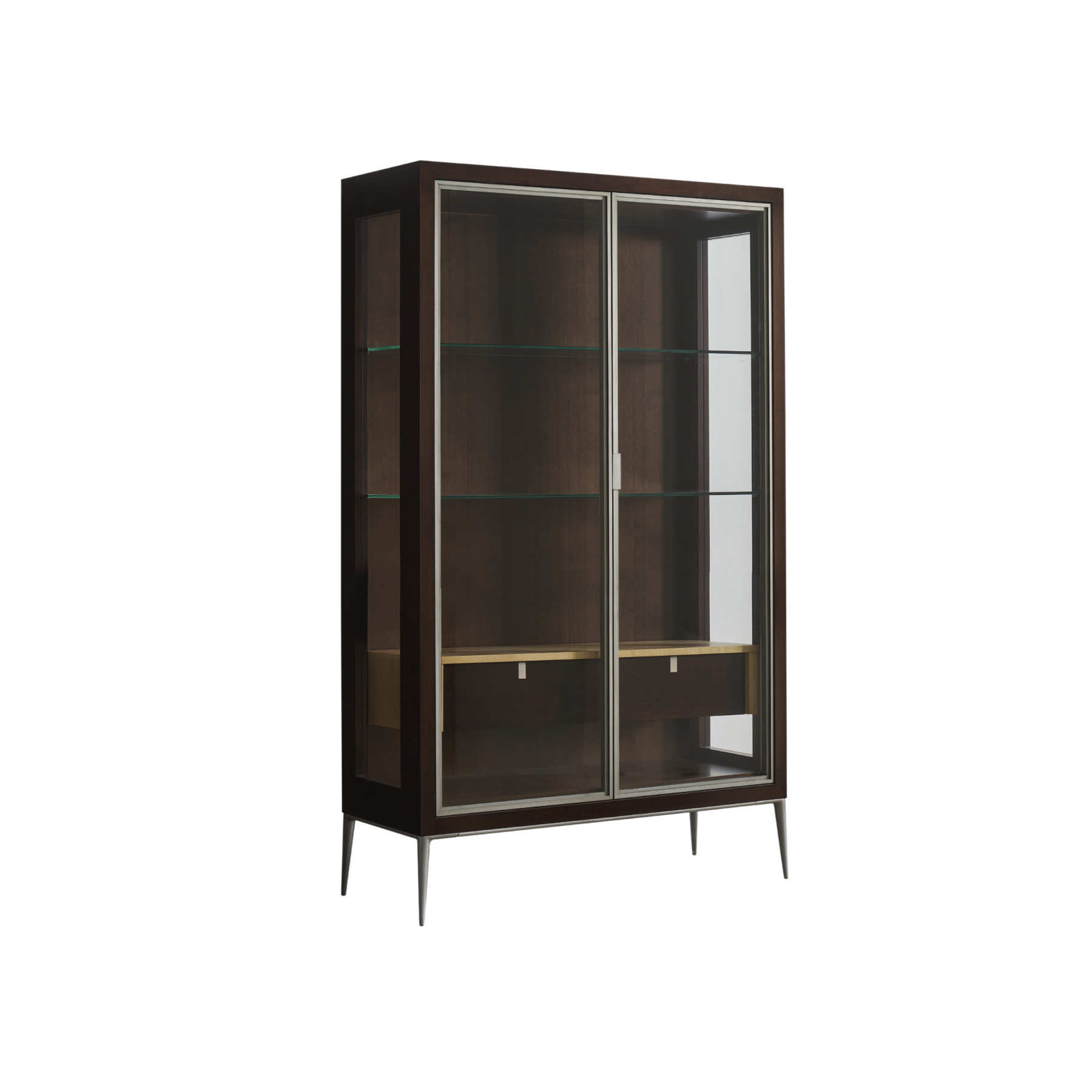 LCI Decora MR253C vetrina 2 ante con cassetto