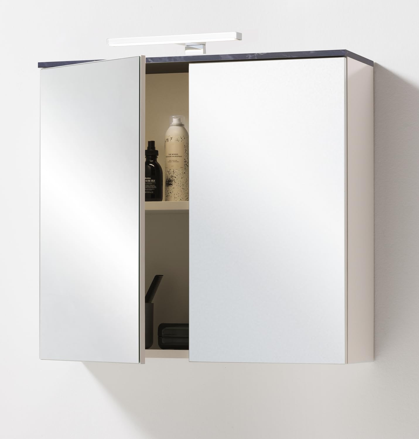 Composad Promessa Specchiera Bagno LED 2 Ante Specchio