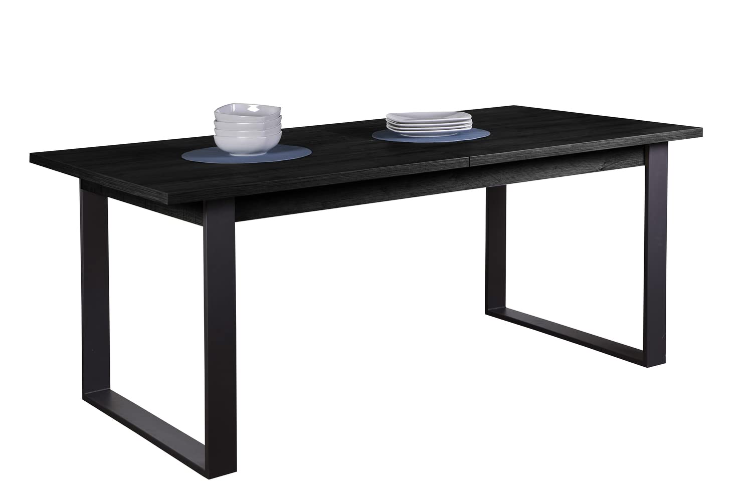 Composad Vitruvia tavolo allungabile 8-10 posti nero 180 cm