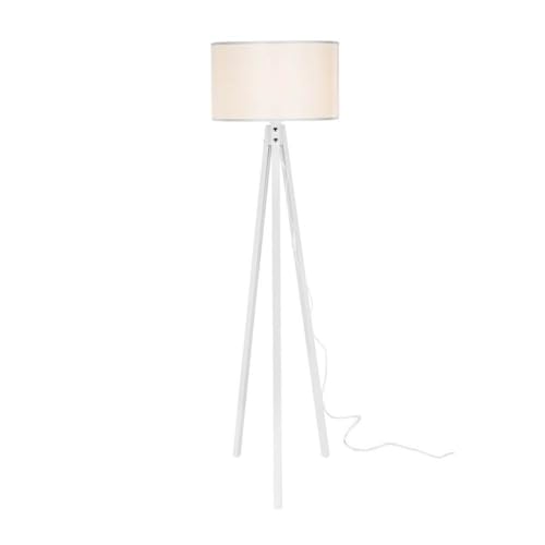 Indomita Rodi ASZ1234 Lampada da Terra Bianca