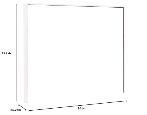 Composad Systema AR9004/AR9007/AR8997 cornice armadio bianco 250x200