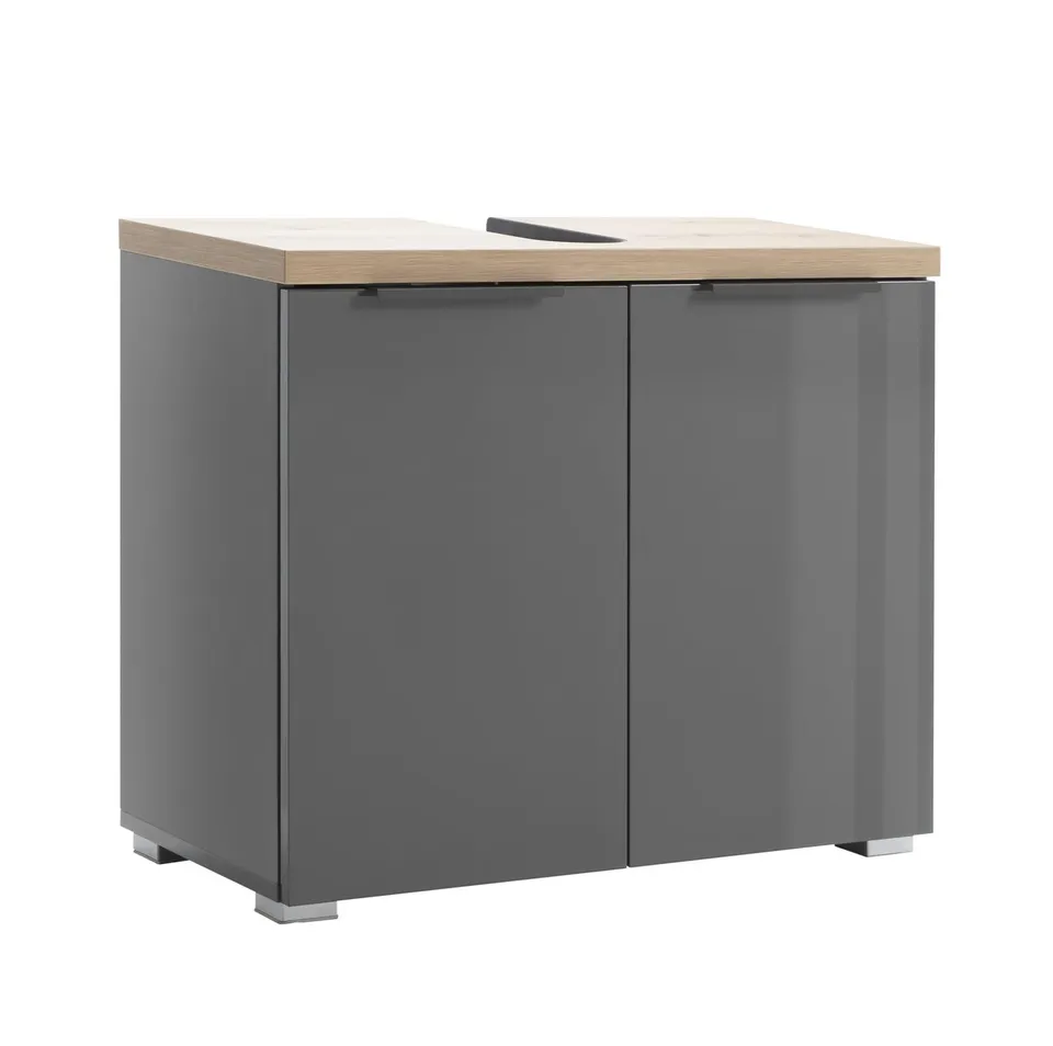 Composad Mundi Sottolavabo 2 Ante 70 cm Grigio Titanio