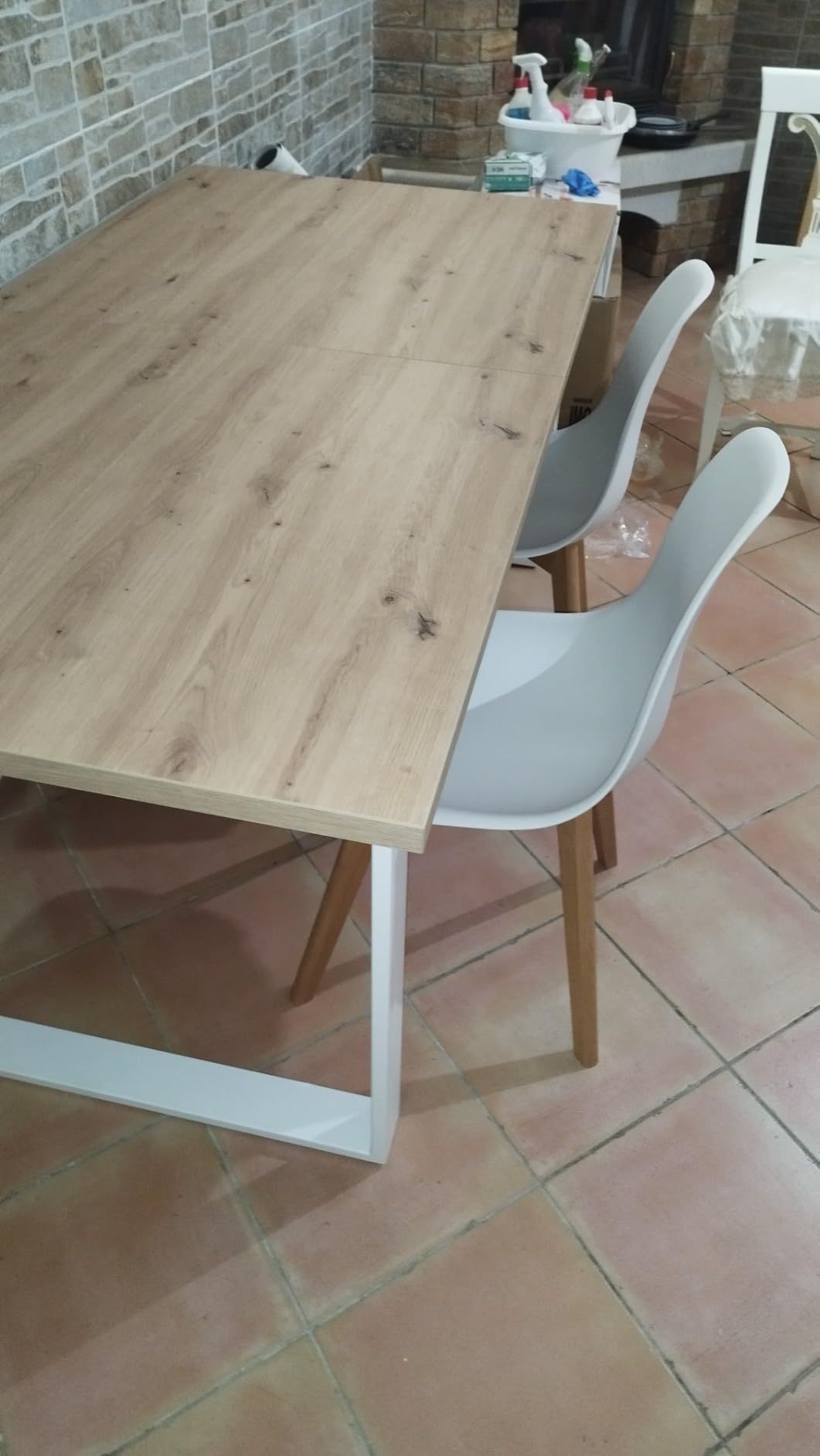 Composad Mundi tavolo allungabile 180/240 rovere 8 posti