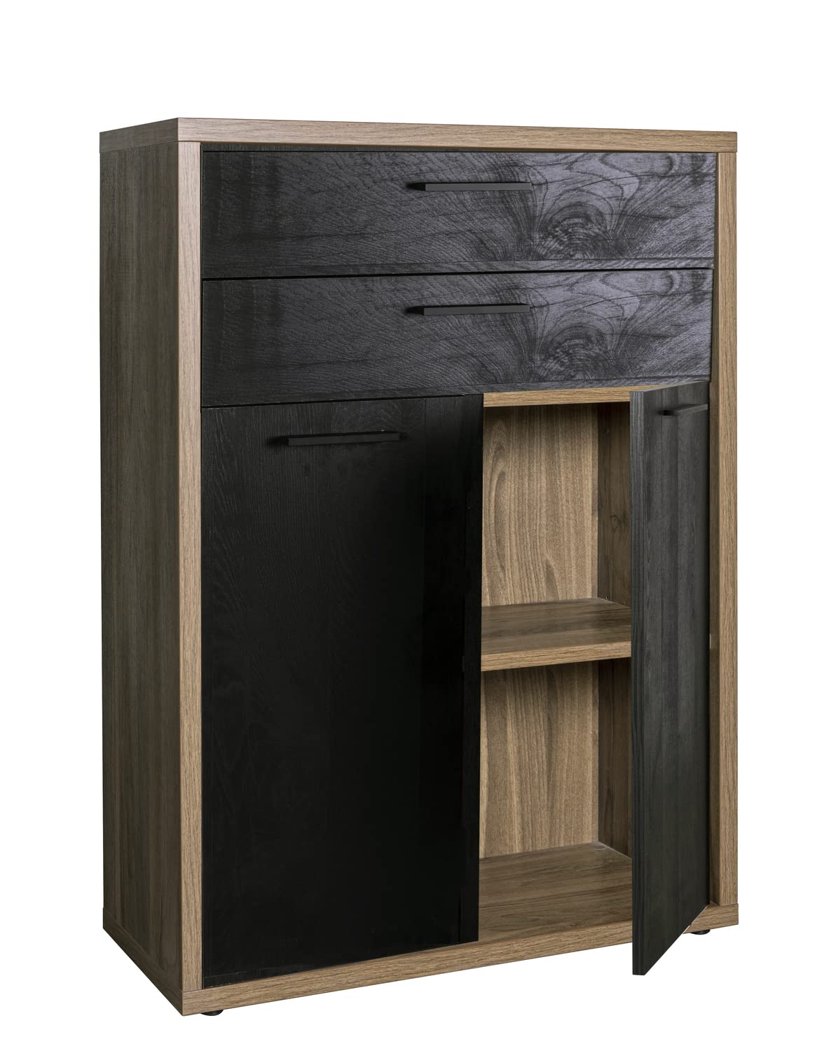 Composad Davinci Brera Coppia Ante Nero Chalet LB4800 LB4801