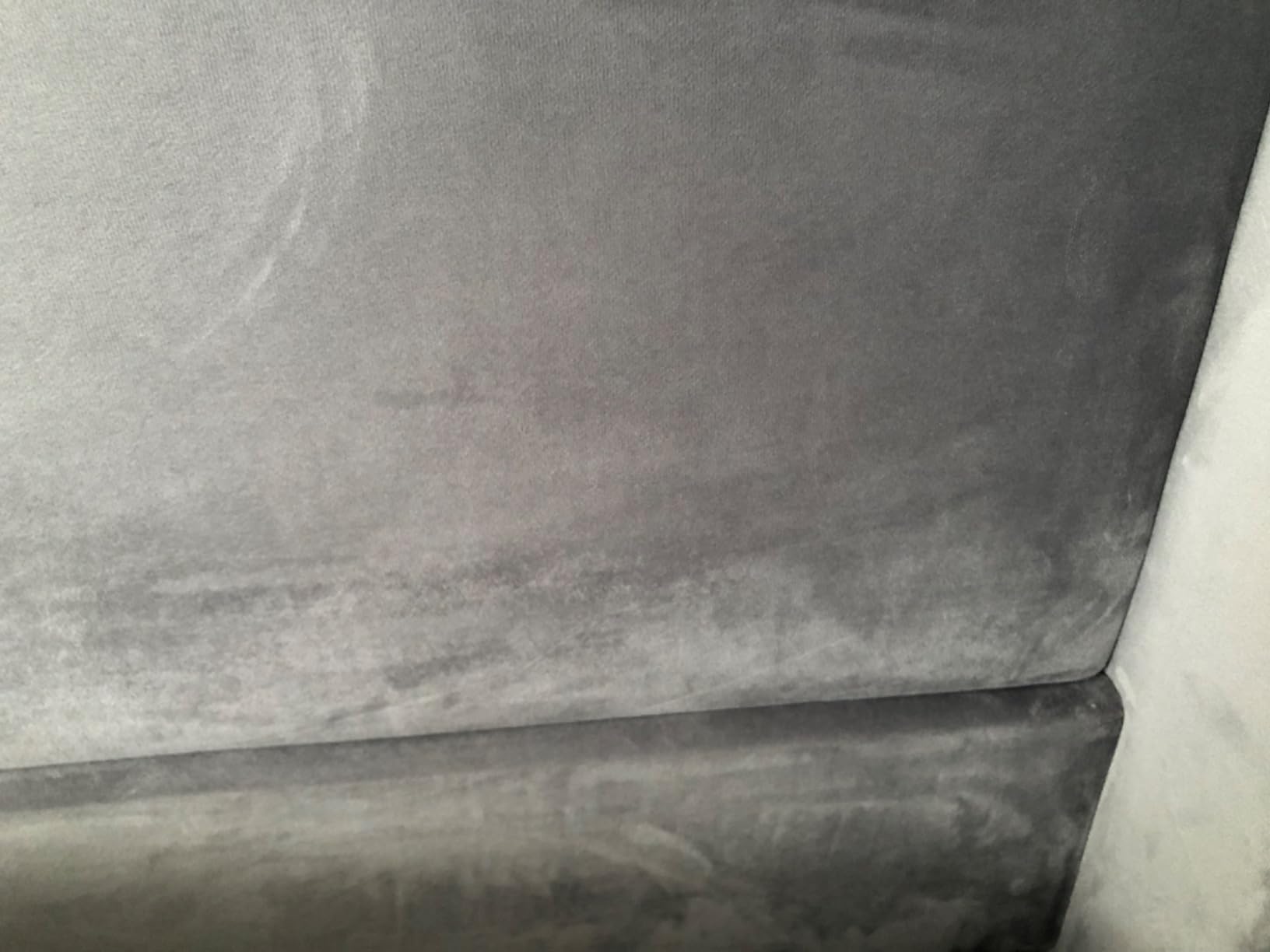 Dolamaní Letto Matrimoniale Contenitore 160x200 Grigio in Velluto
