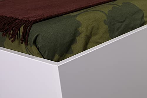 COMPOSAD Privilegio Letto singolo bianco laccato