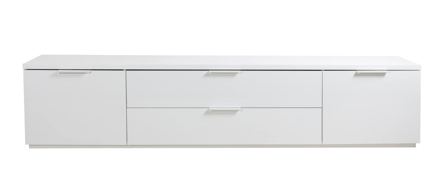 Composad Mundi mobile porta tv 2 ante 2 ribalte bianco 240 cm