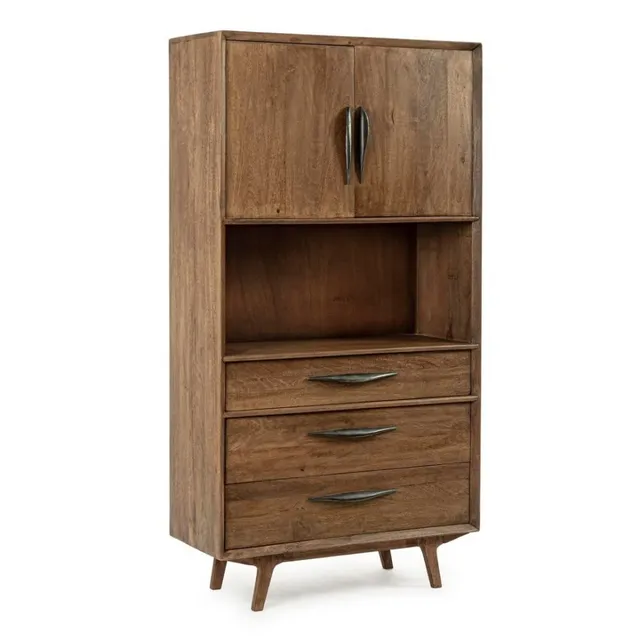 Iperbriko Sherman Vintage mobile 2 ante 3 cassetti 96x40x180