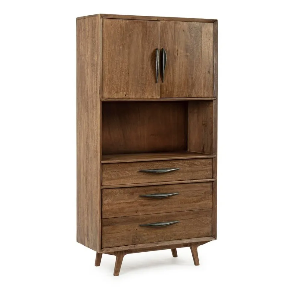 Iperbriko Sherman Vintage mobile 2 ante 3 cassetti 96x40x180
