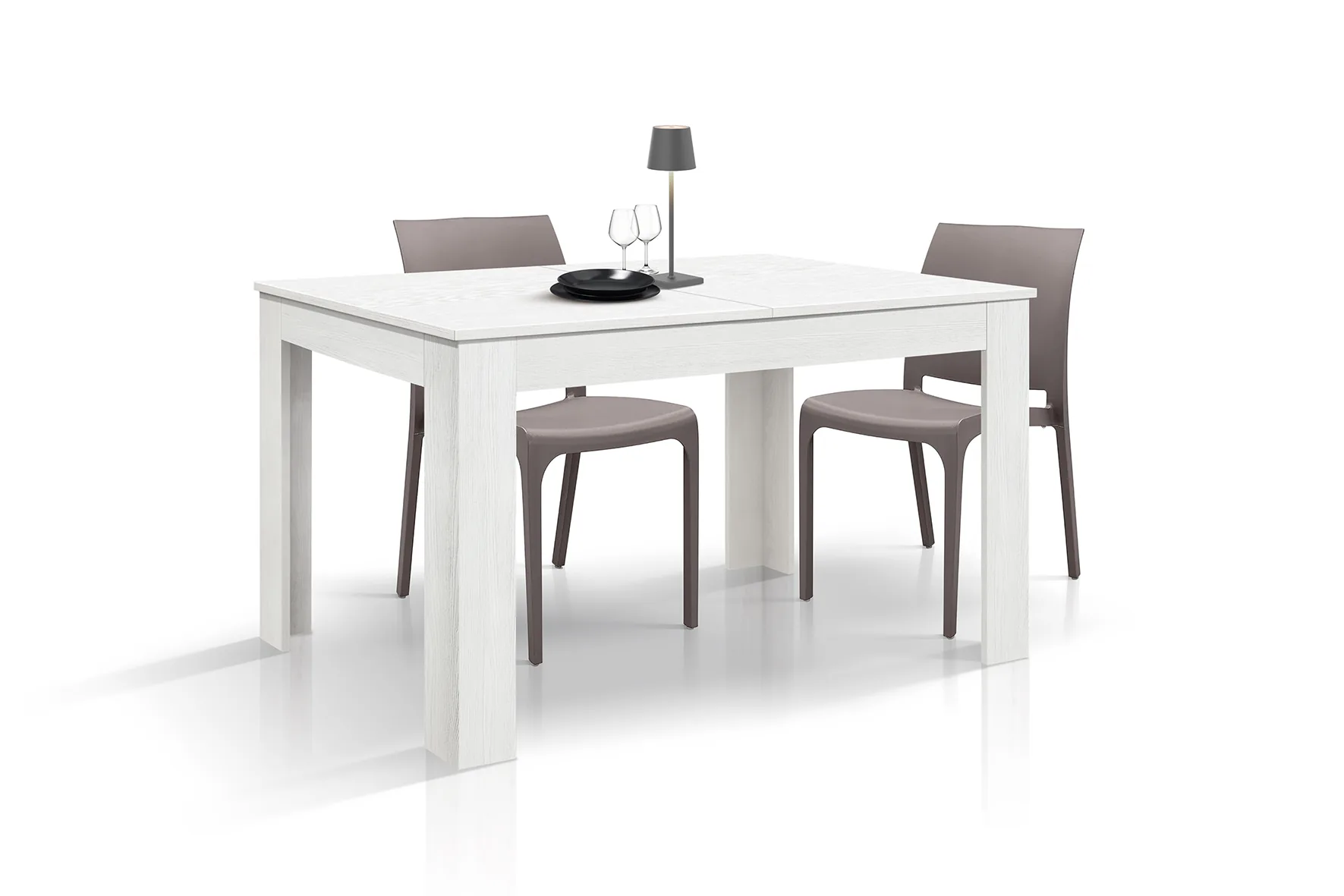 Epocantica Veronica 120x80 tavolo allungabile compatto