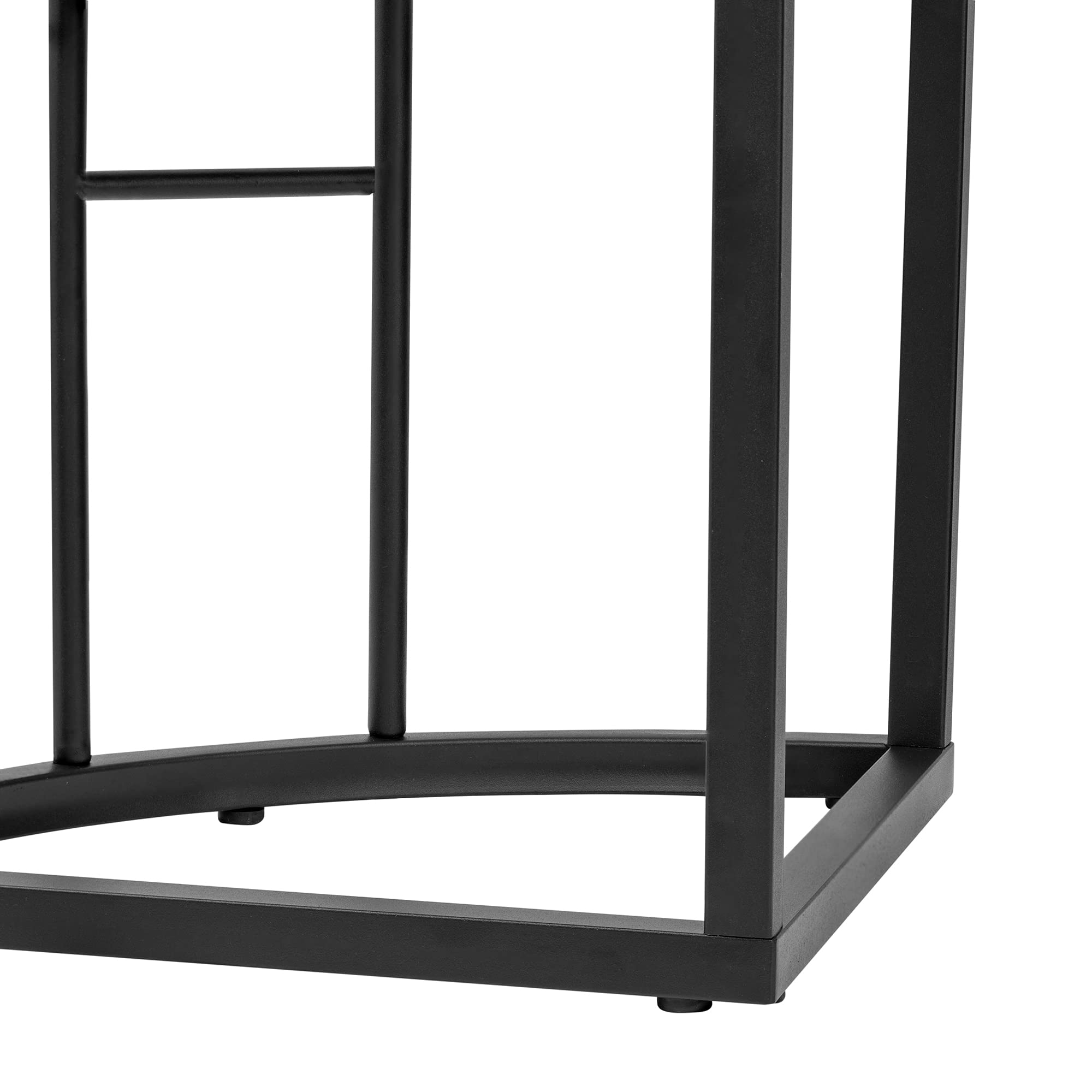Dolamaní DM308 set tavolo 6 sedie bianco nero moderno