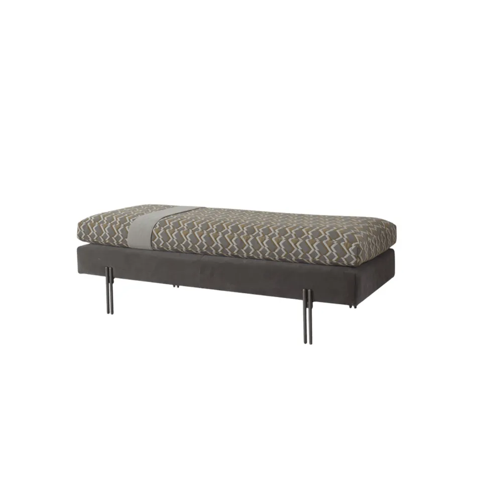 Decora MR073 panchetta pouf tessuto