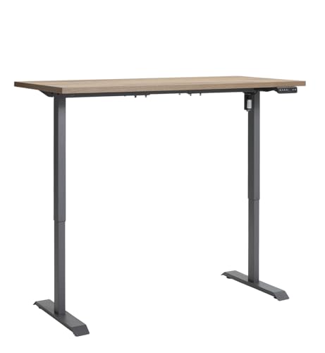 Composad Energia scrivania regolabile 150x69 noce brera grigia