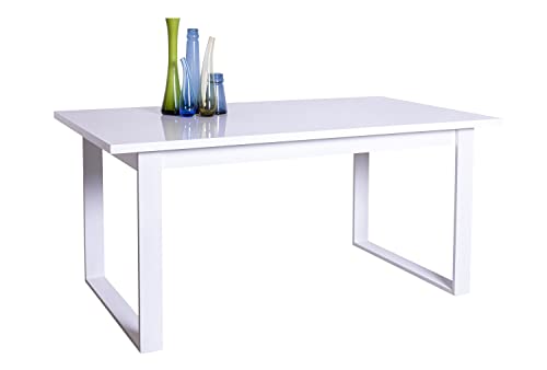 COMPOSAD Tavolo Fisso 6 Posti 160x91 Bianco Laccato
