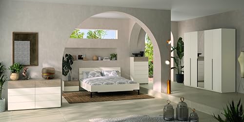 Composad Favorita Camera Letto Completa 6 Mobili Grigio